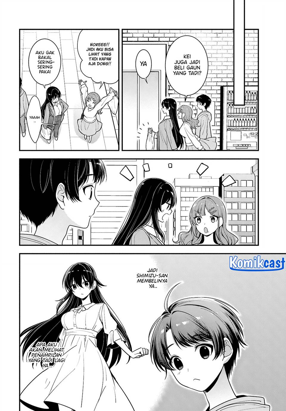 Tonari no Seki no Yankee Shimizu-san ga Kami o Kuroku Sometekita Chap 6 - Next Chap 7