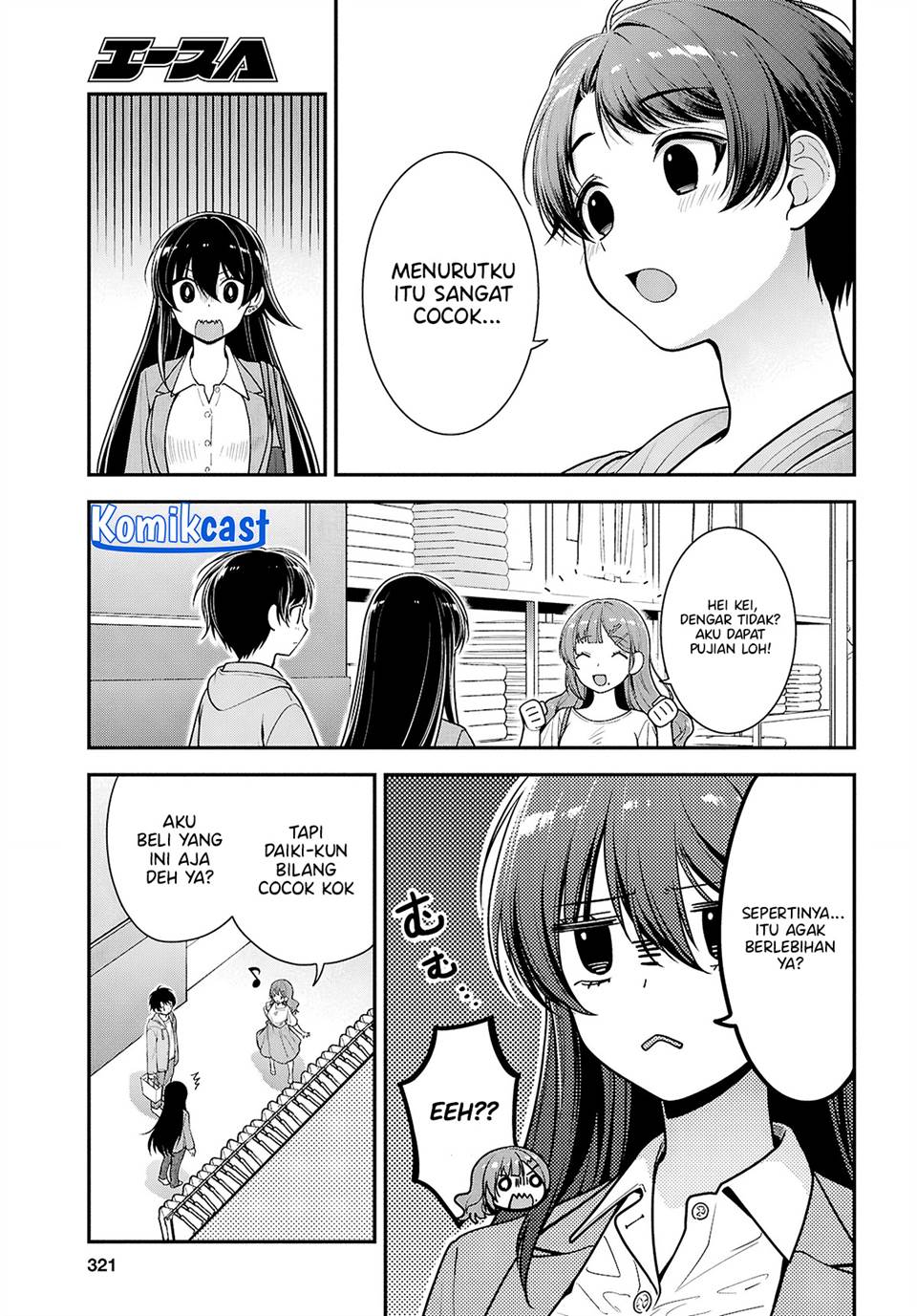 Tonari no Seki no Yankee Shimizu-san ga Kami o Kuroku Sometekita Chap 6 - Next Chap 7