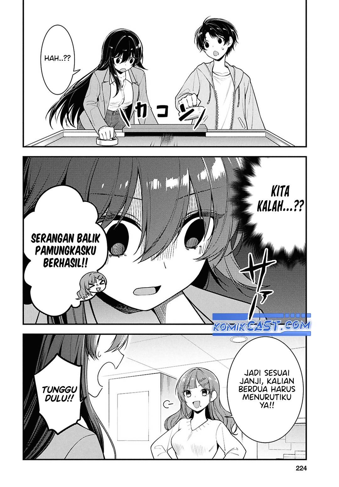 Tonari no Seki no Yankee Shimizu-san ga Kami o Kuroku Sometekita Chap 7 - Next Chap 8