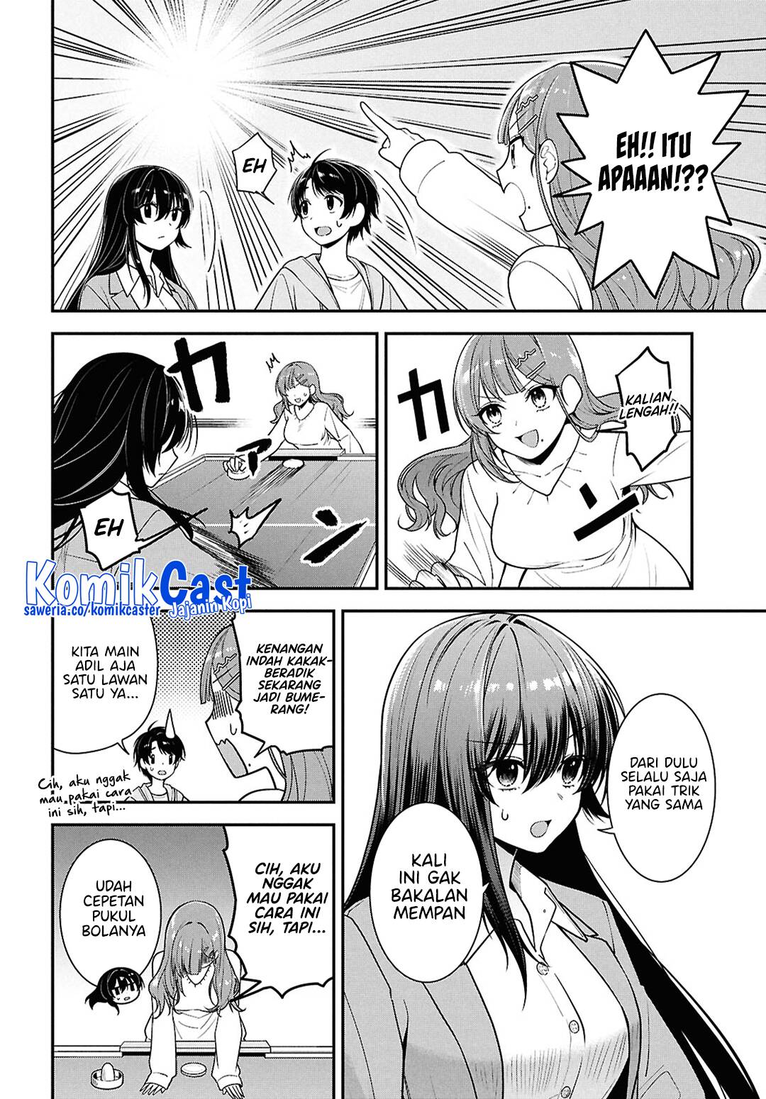 Tonari no Seki no Yankee Shimizu-san ga Kami o Kuroku Sometekita Chap 7 - Next Chap 8