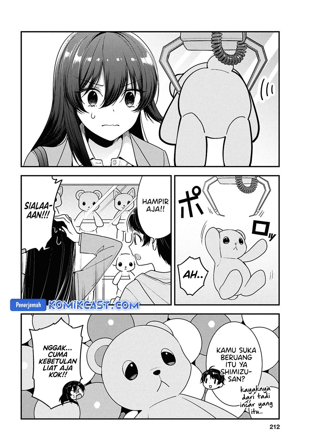 Tonari no Seki no Yankee Shimizu-san ga Kami o Kuroku Sometekita Chap 7 - Next Chap 8