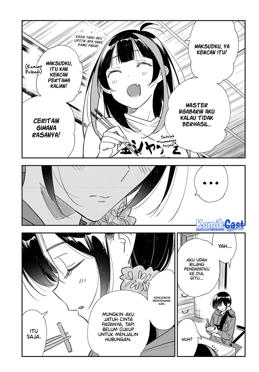 Kanojo, Okarishimasu Chap 387 - Next Chap 388