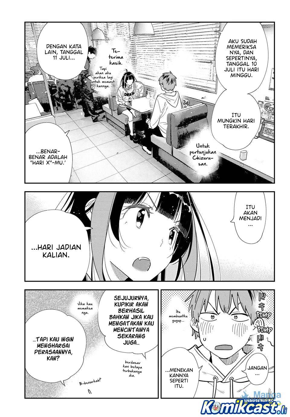 Kanojo, Okarishimasu Chap 392 - Next Chap 393