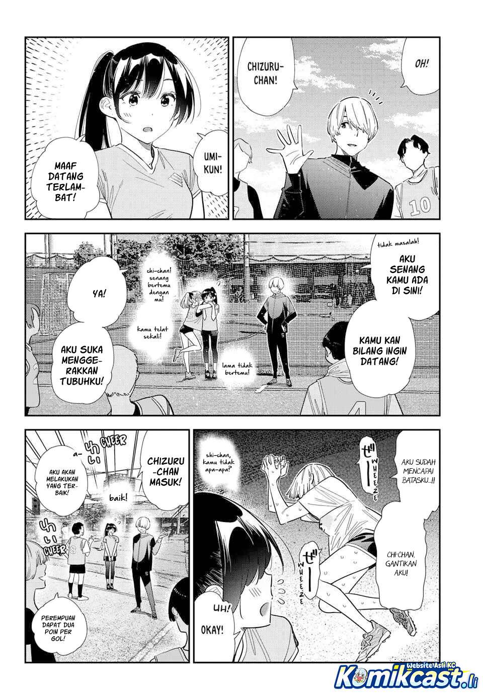 Kanojo, Okarishimasu Chap 394 - Next Chap 395