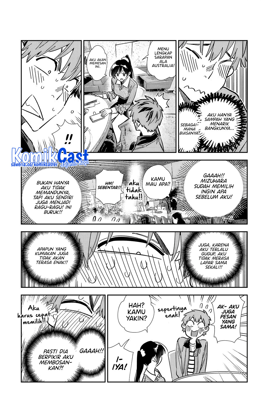 Kanojo, Okarishimasu Chap 359 - Next Chap 360