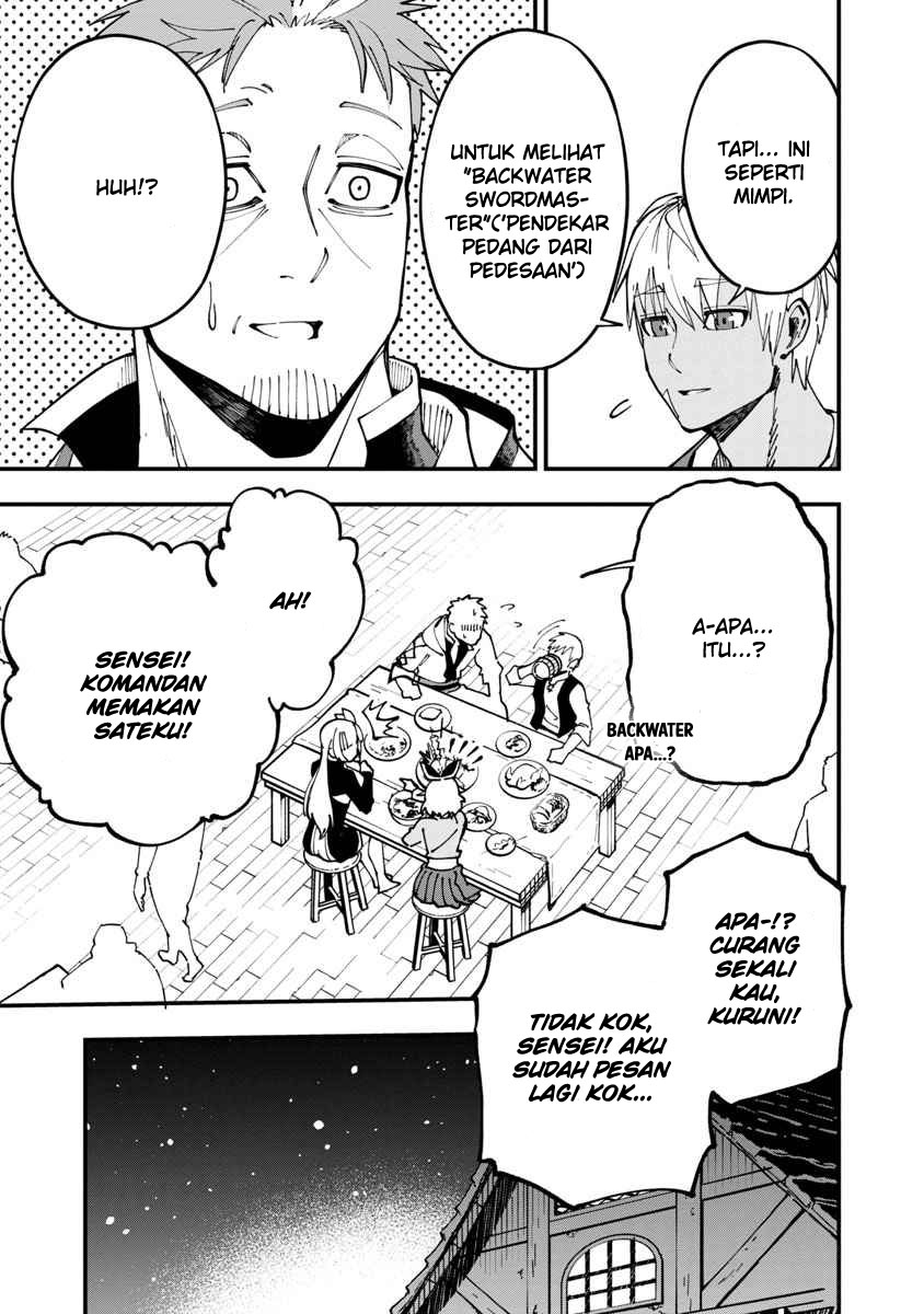 Katainaka no Ossan, Kensei ni Naru ~tada no inaka no kenjutsu shihan datta no ni, taisei shita deshi-tachi ga ore wo hottekurenai ken~ Chap 4 - Next Chap 5