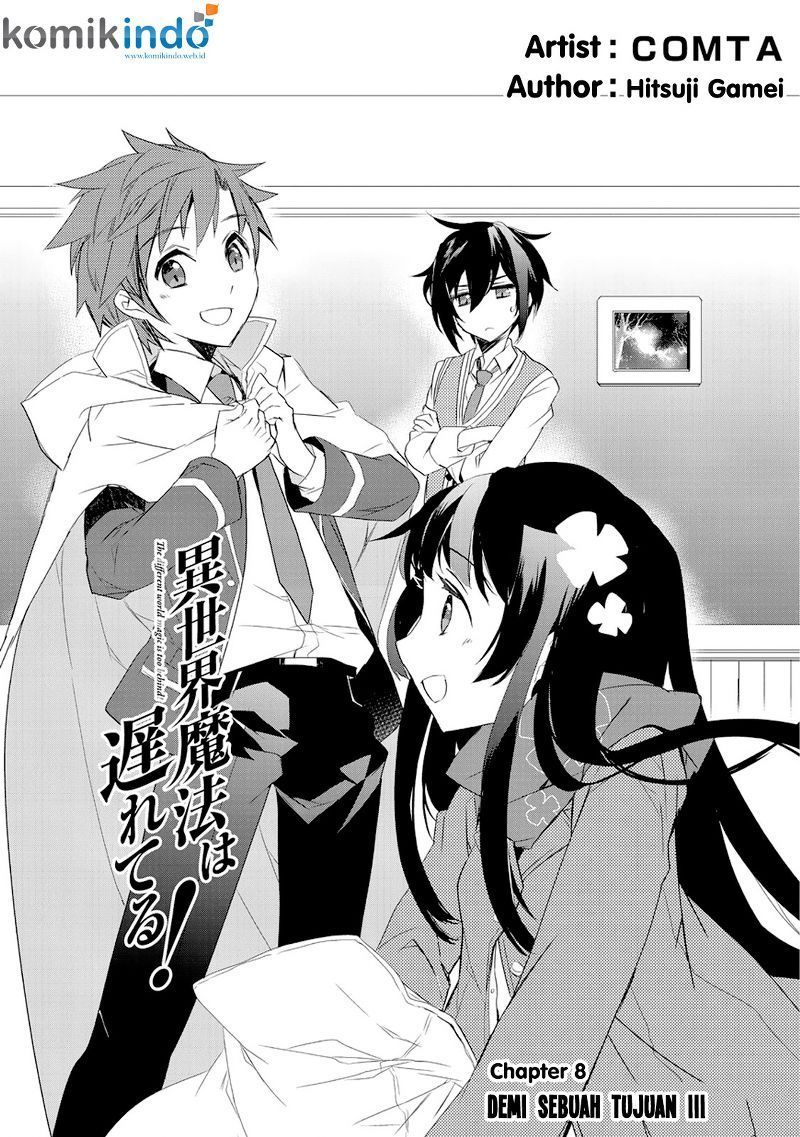 Isekai Mahou wa Okureteru! Chap 8 - Next Chap 9