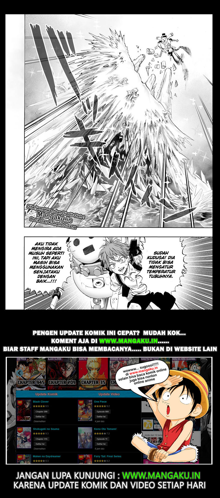 One Punch-Man Chap 168 - Next Chap 169