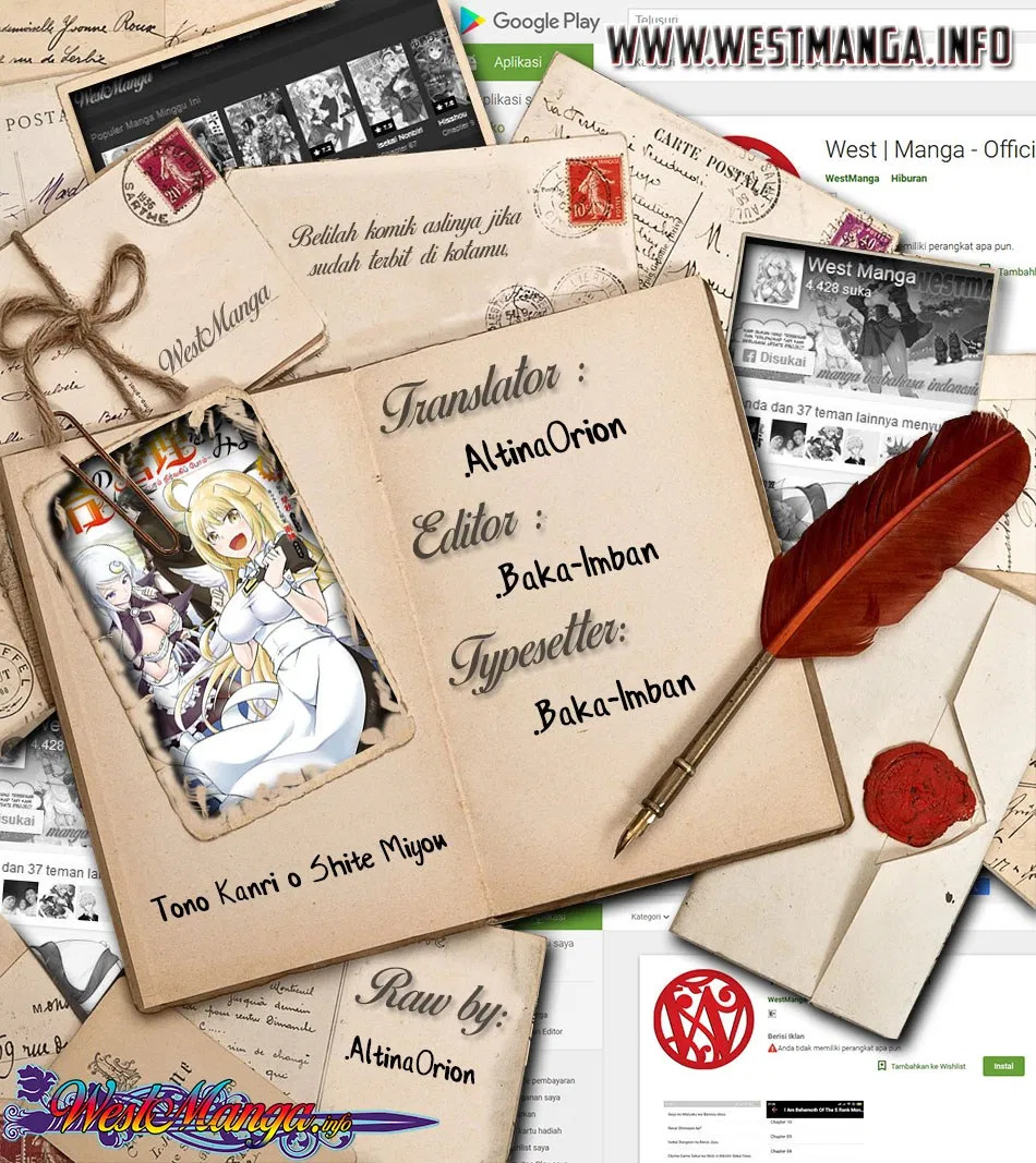 Tono no Kanri o Shite Miyou Chap 10 - Next Chap 11