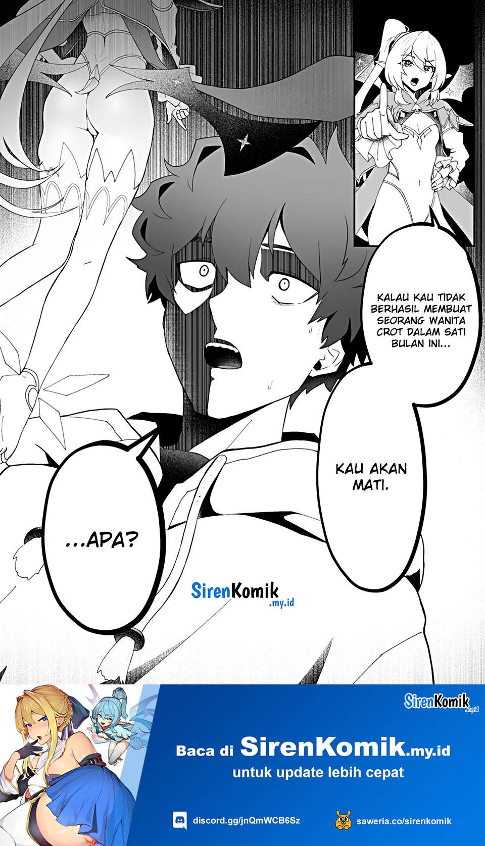 Makutsu no Ou ~Yomei Ikkagetsu no Doutei, Mahou Shoujo Harem o Kizuite Ou e Kunrinsu~ Chap 1 - Next Chap 2