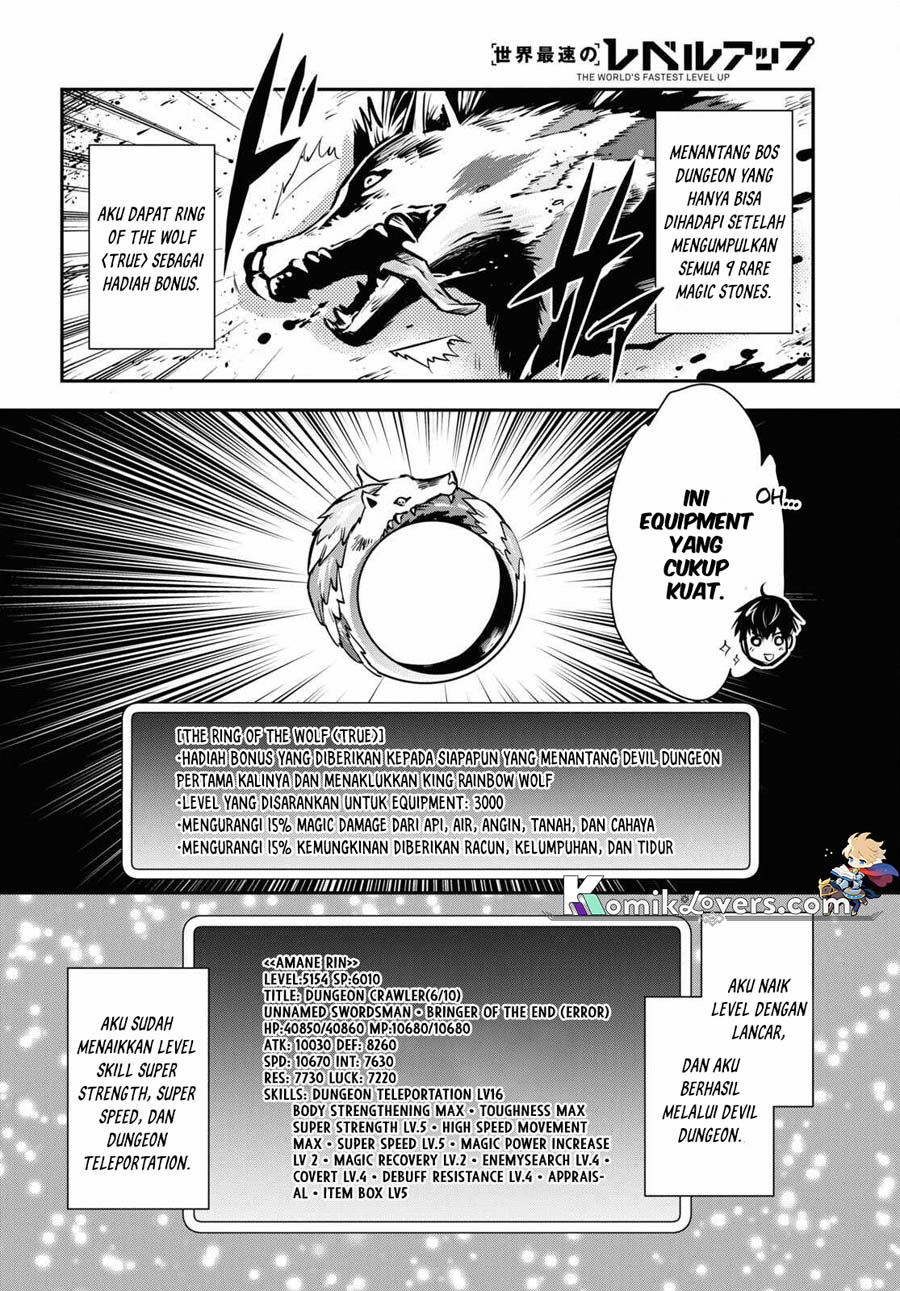 Sekai Saisoku no Level Up! Chap 18 - Next Chap 19