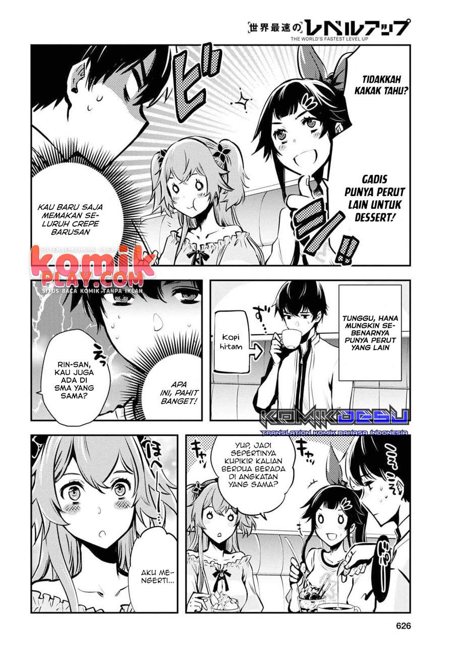 Sekai Saisoku no Level Up! Chap 4 - Next Chap 5