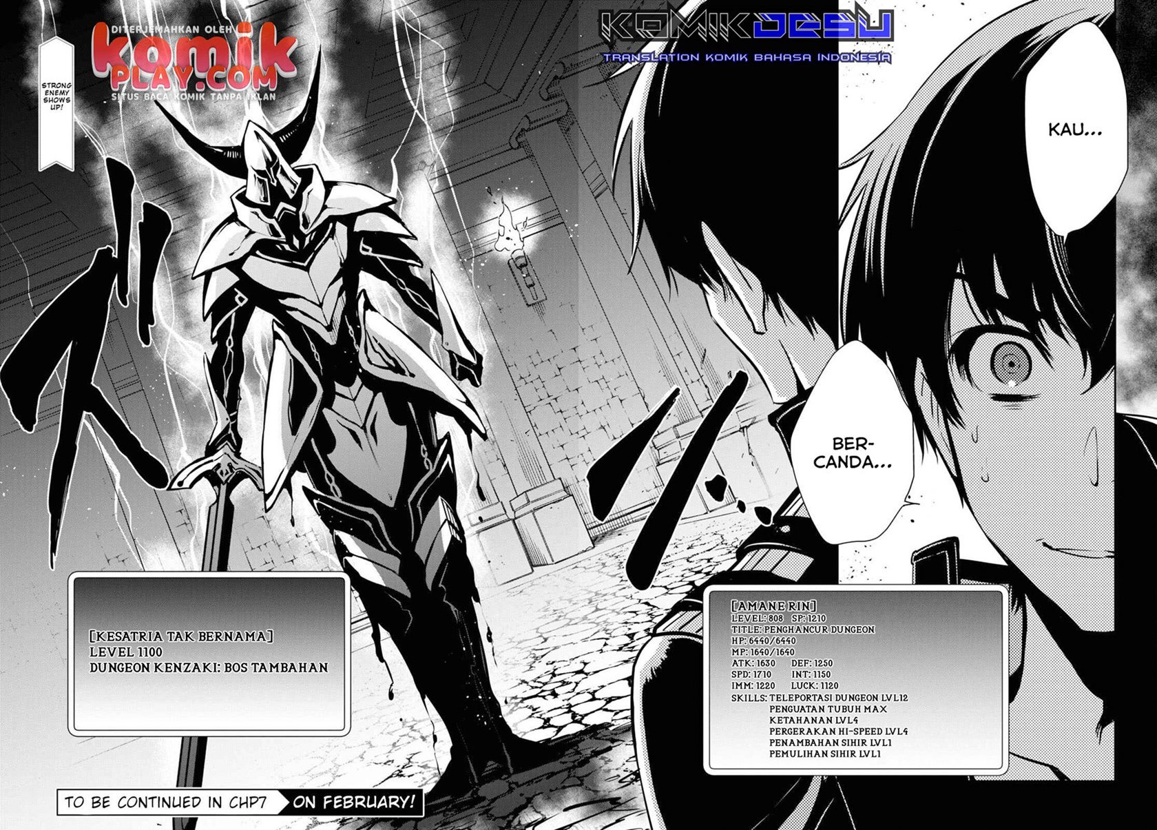 Sekai Saisoku no Level Up! Chap 6 - Next Chap 7