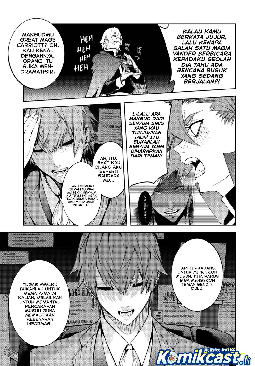 Tsue to Tsurugi no Wistoria Chap 56 - Next Chap 57