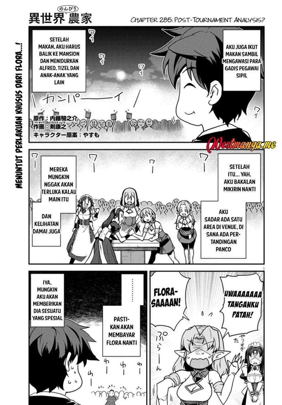 Isekai Nonbiri Nouka Chap 285 - Next Chap 286
