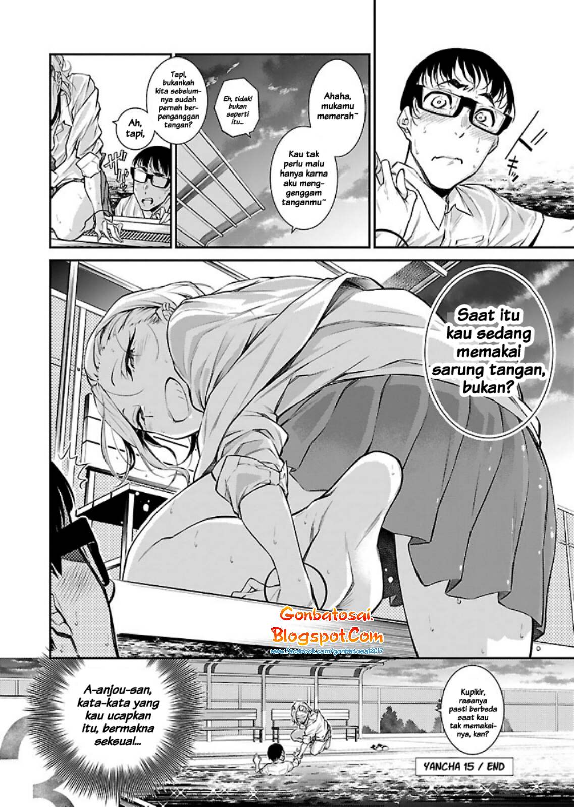 Yancha Gal no Anjou-san Chap 15 - Next Chap 16