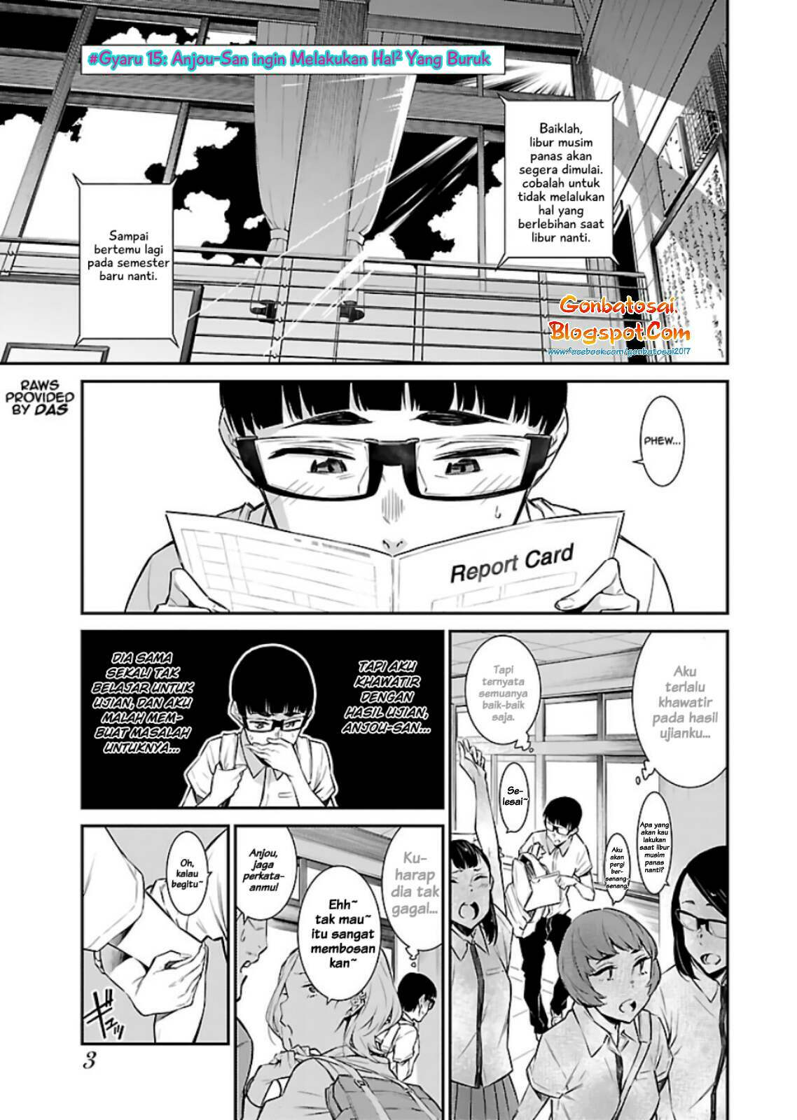 Yancha Gal no Anjou-san Chap 15 - Next Chap 16