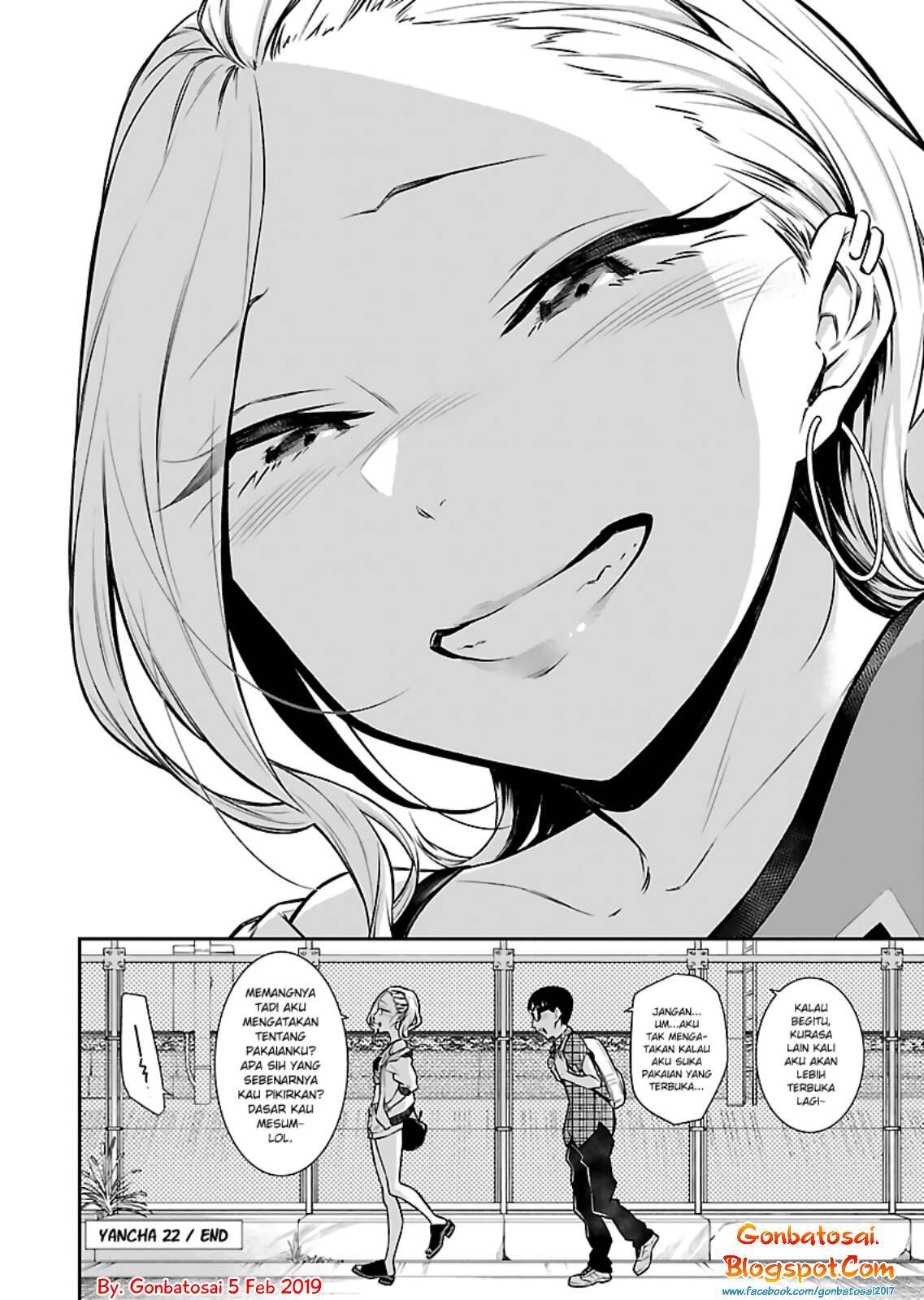 Yancha Gal no Anjou-san Chap 22 - Next Chap 23