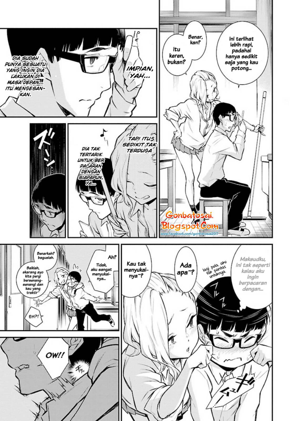 Yancha Gal no Anjou-san Chap 6 - Next Chap 7