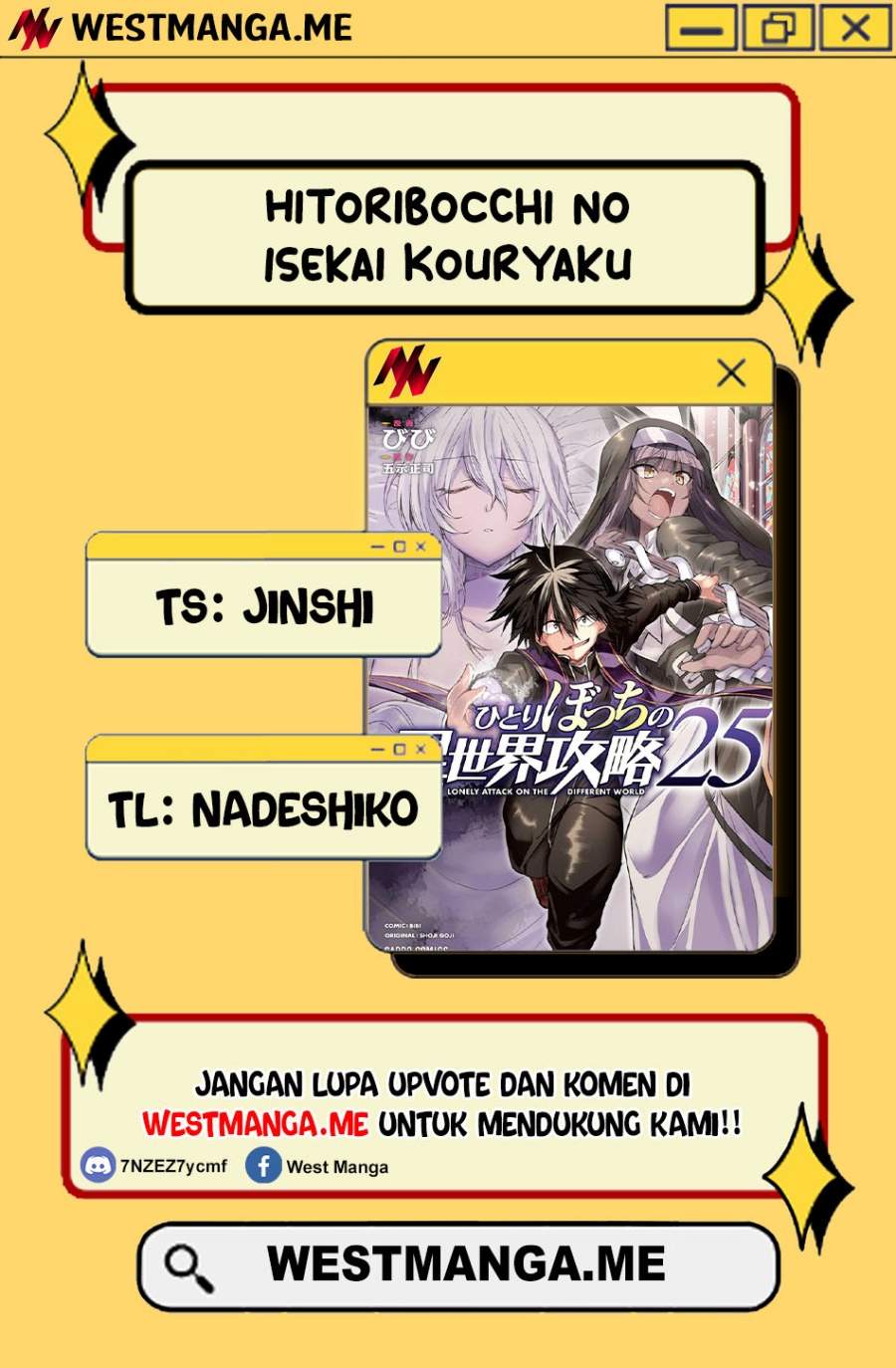 Hitoribocchi no Isekai Kouryaku Chap 301 - Next Chap 302