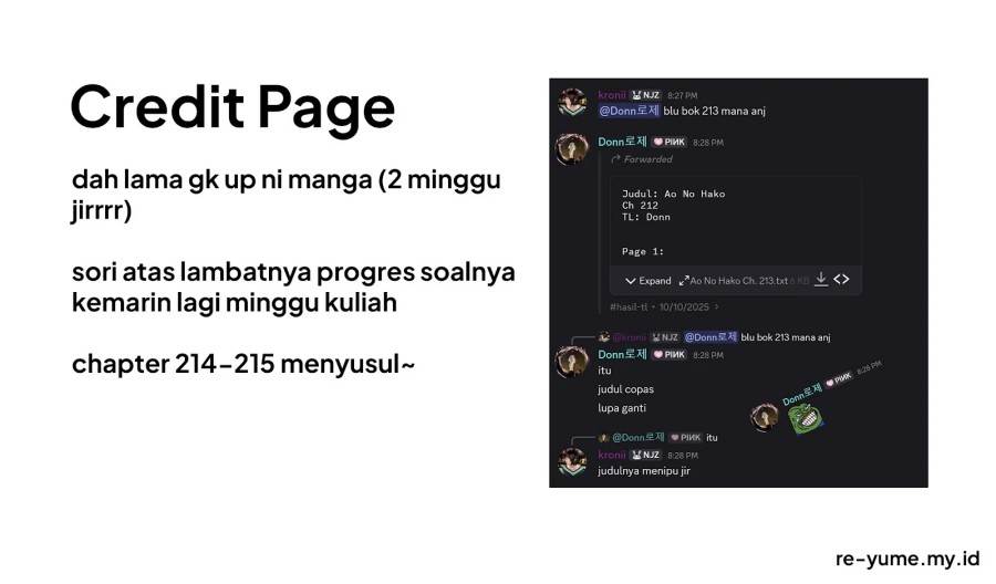 Ao no Hako Chap 213 - Next Chap 214