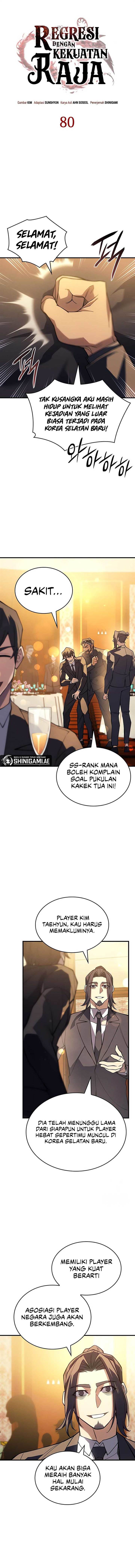 Regressing with the Kings Power Chap 80 - Next Chap 81