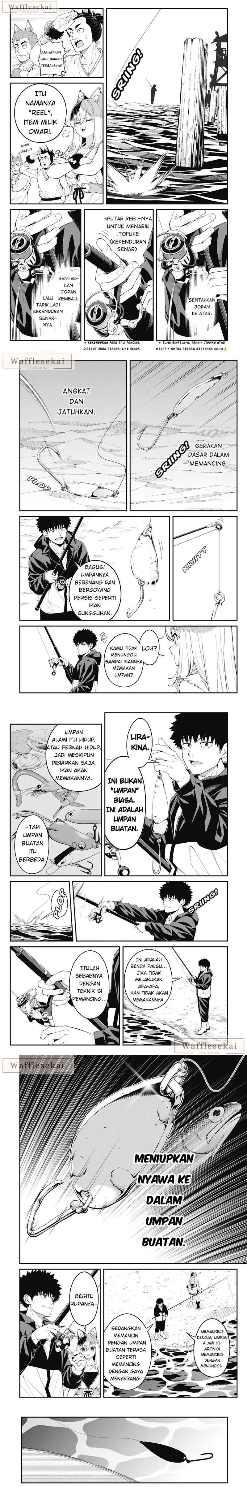 Tsurizao Hitotsu de Isekai Hourou Chap 3.1 - Next Chap 4.1