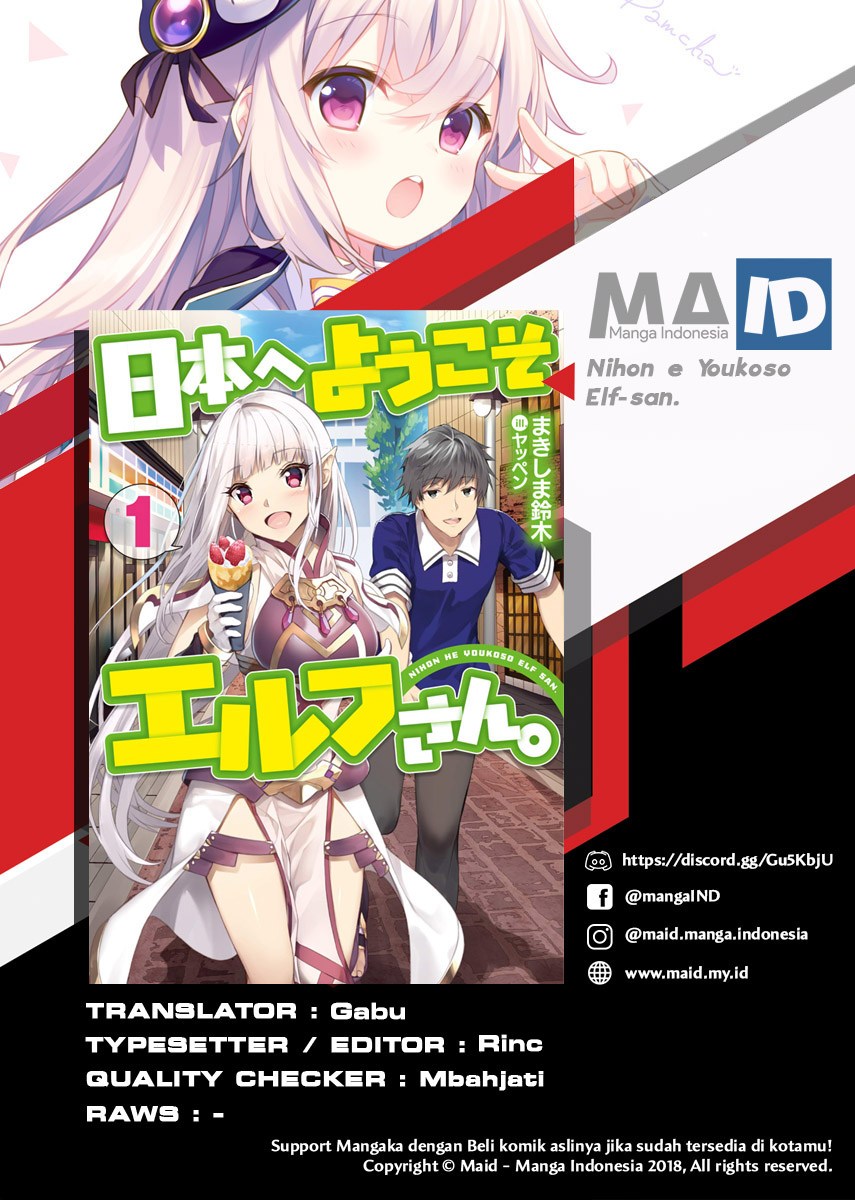 Nihon e Youkoso Elf-san Chap 3 - Next Chap 4
