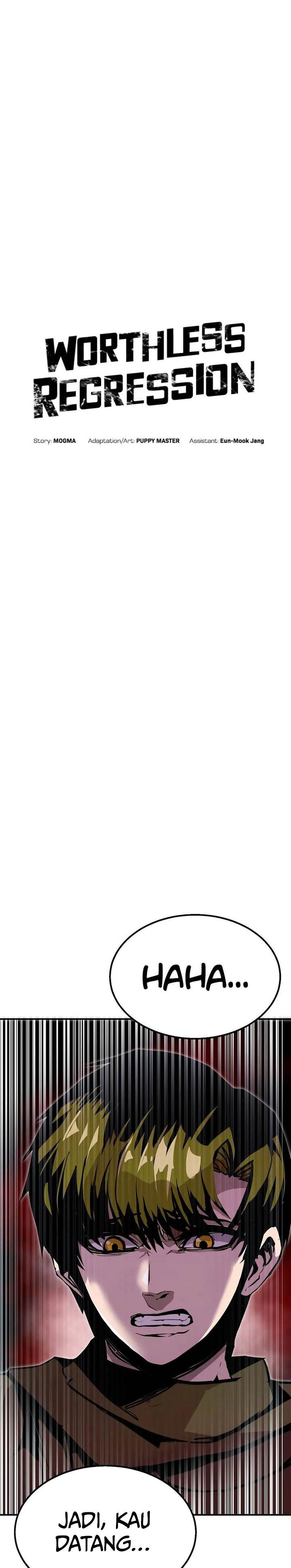 Worthless Regression Chap 106 - Next Chap 107