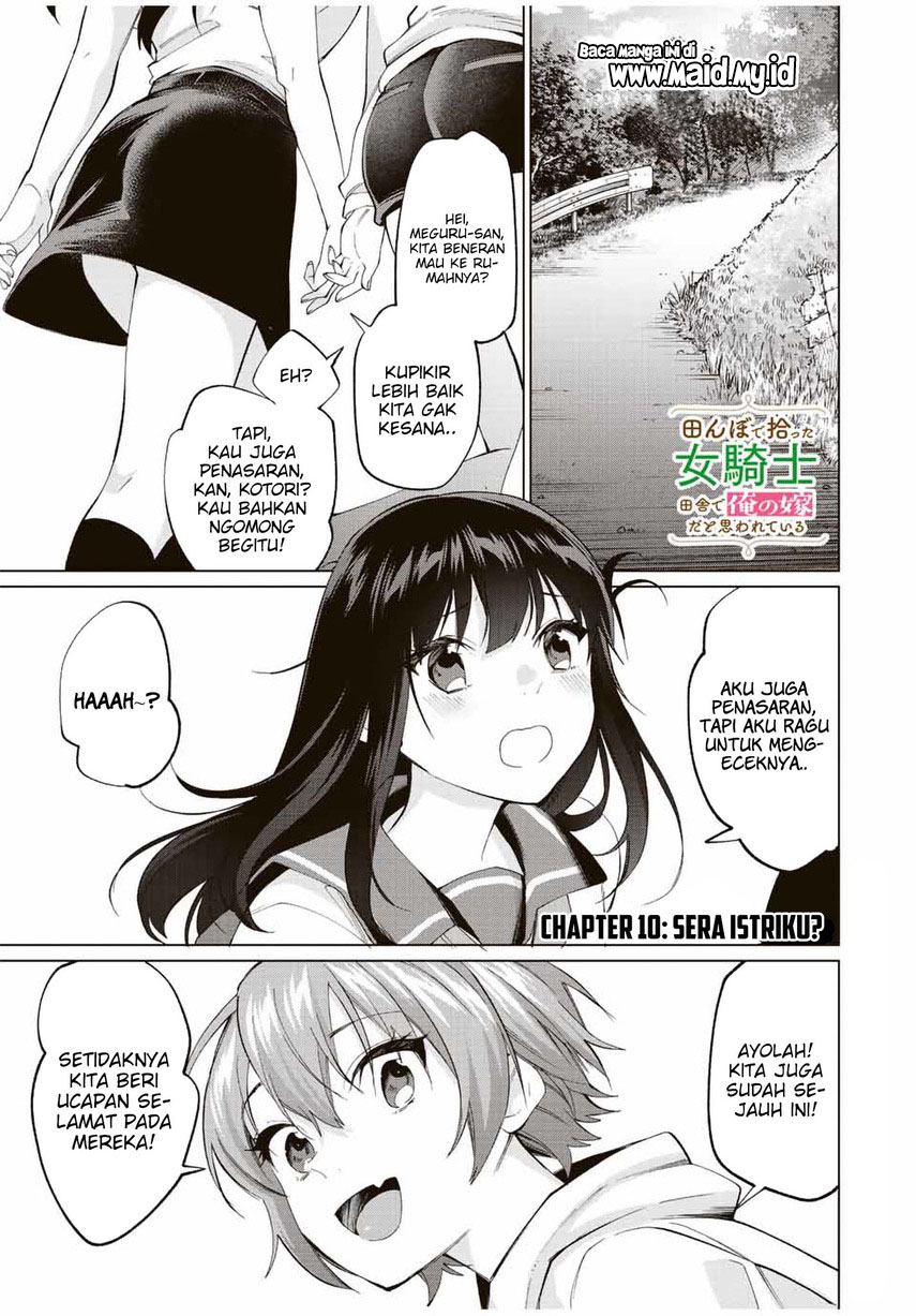 Tanbo de Hirotta Onna Kishi, Inaka de Ore no Yome da to Omowareteiru Chap 10 - Next Chap 11