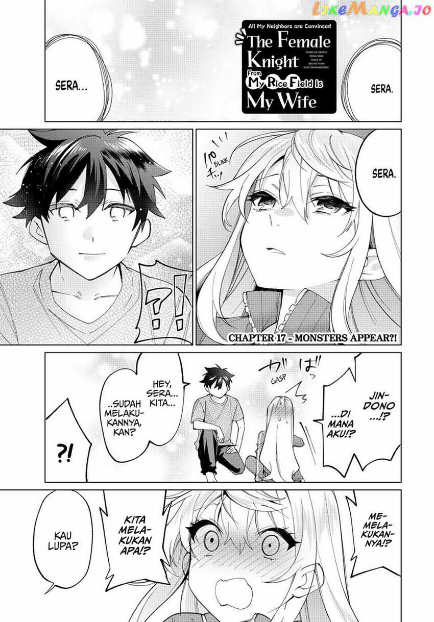 Tanbo de Hirotta Onna Kishi, Inaka de Ore no Yome da to Omowareteiru Chap 17 - Next Chap 18