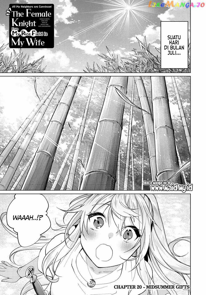 Tanbo de Hirotta Onna Kishi, Inaka de Ore no Yome da to Omowareteiru Chap 20 - Next Chap 21