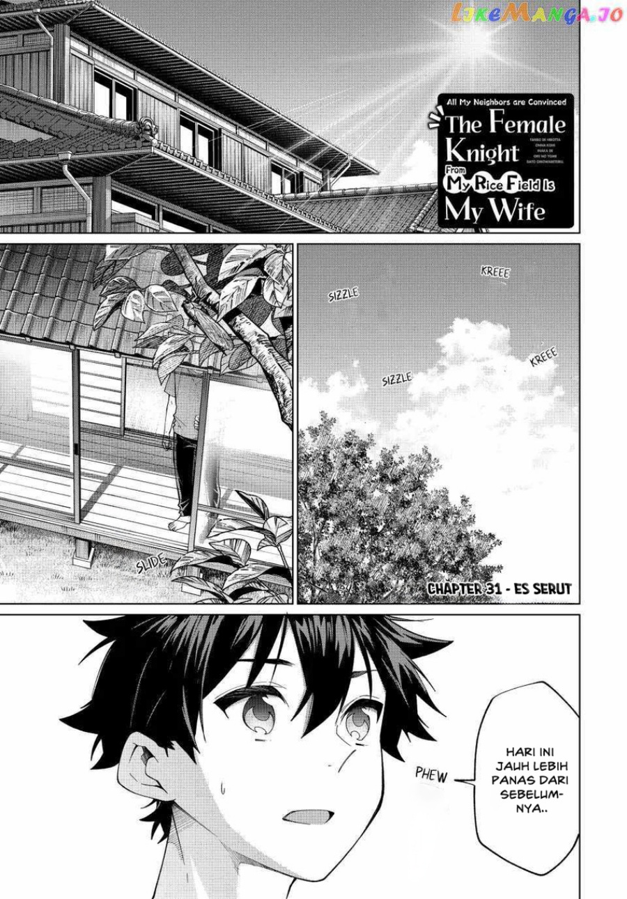 Tanbo de Hirotta Onna Kishi, Inaka de Ore no Yome da to Omowareteiru Chap 31 - Next Chap 32