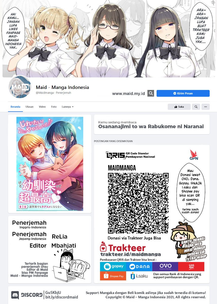 Osananajimi To Wa Rabukome Ni Naranai Chap 1 - Next Chap 2