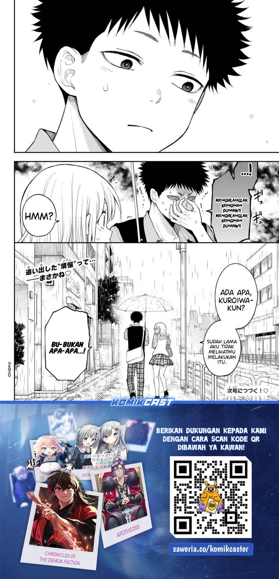 Kuroiwa Medaka ni Watashi no Kawaii ga Tsuujinai Chap 198 - Next Chap 199