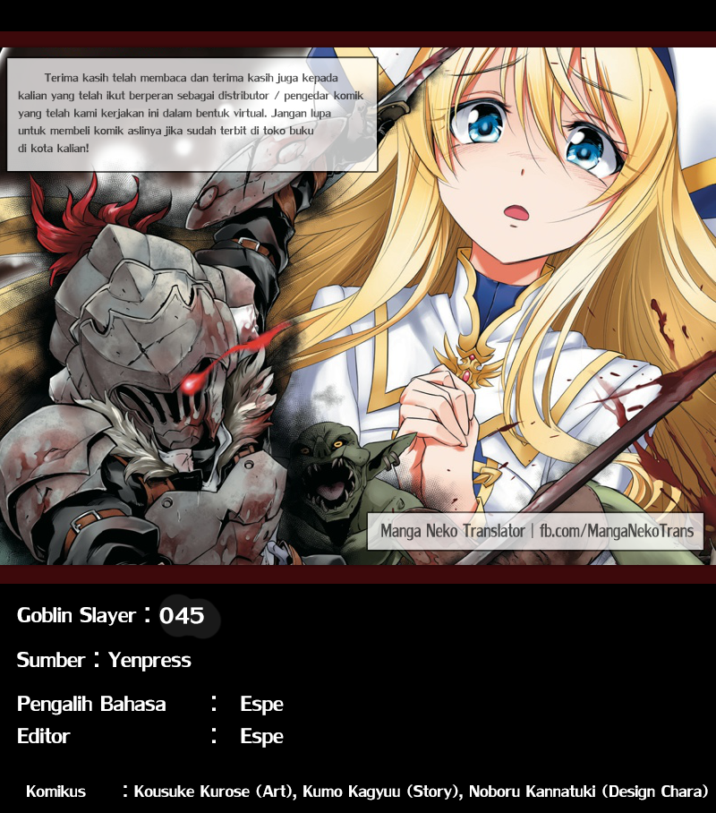 Goblin Slayer Chap 45 - Next Chap 46