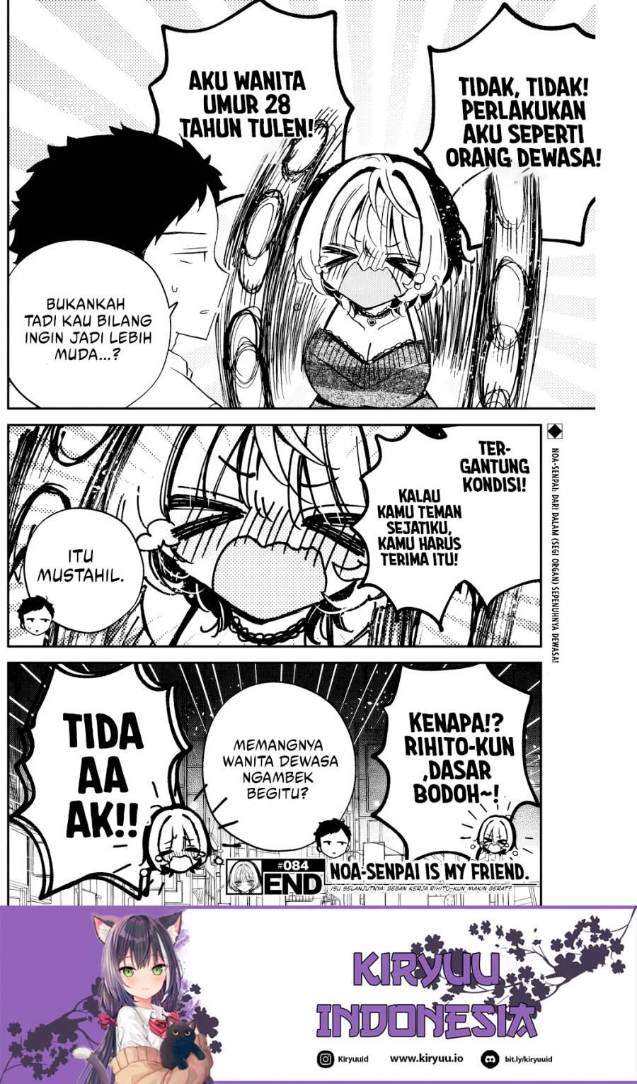 Noa-senpai wa Tomodachi. Chap 84 - Next Chap 85