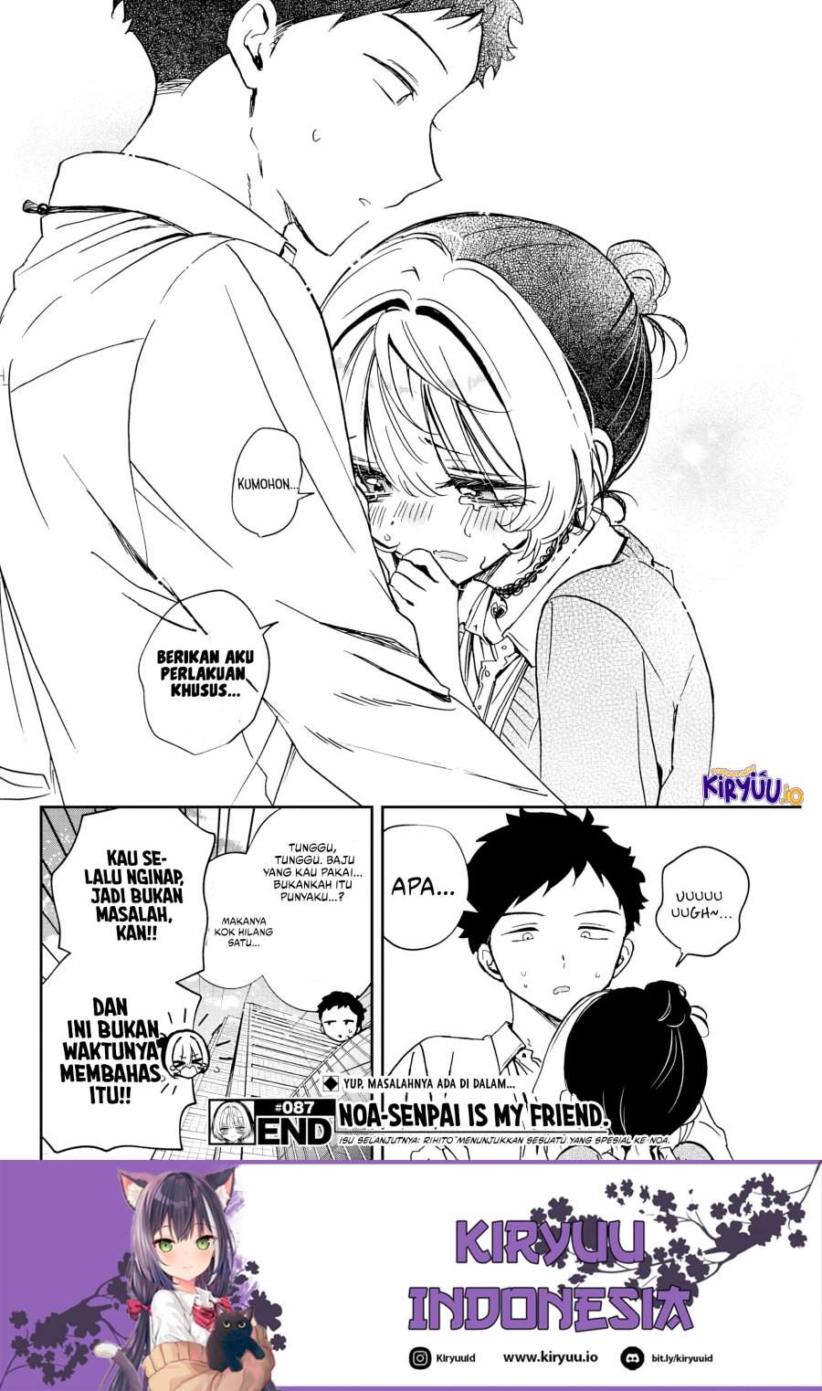 Noa-senpai wa Tomodachi. Chap 87 - Next Chap 88