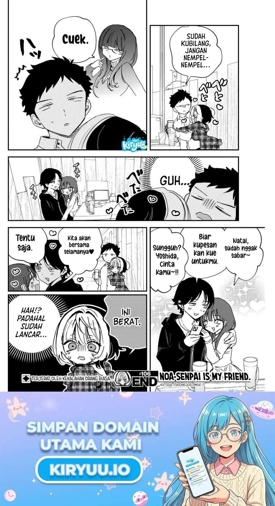 Noa-senpai wa Tomodachi. Chap 106 - Next Chap 107