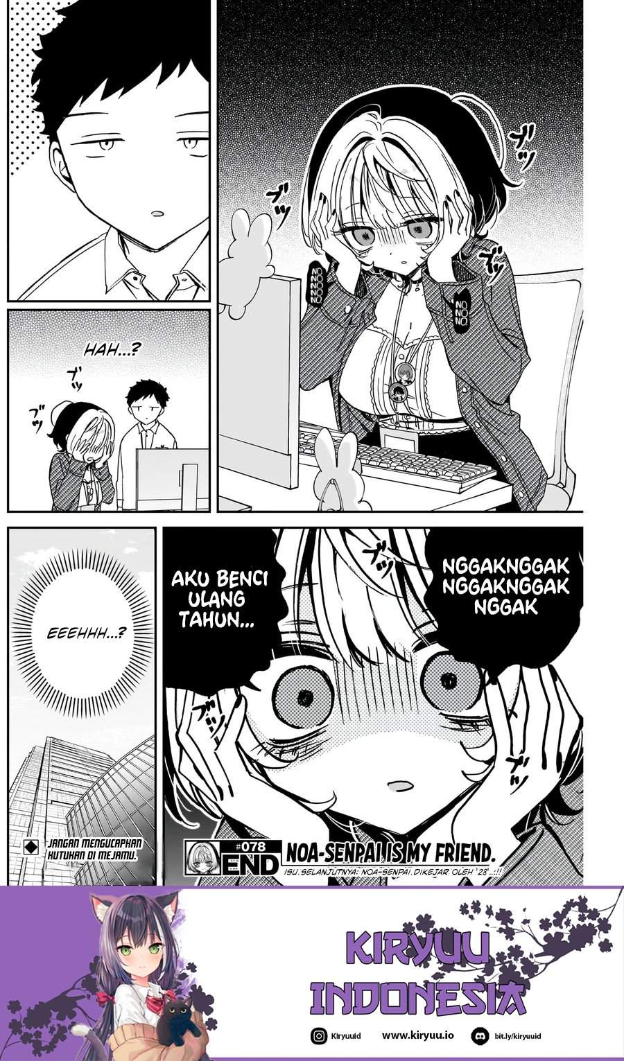 Noa-senpai wa Tomodachi. Chap 78 - Next Chap 79
