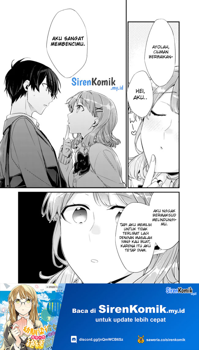 Osananajimi Kanojo no Morahara ga Hidoin de Zetsuen Sengen shite Yatta Chap 21.1 - Next Chap 22.1