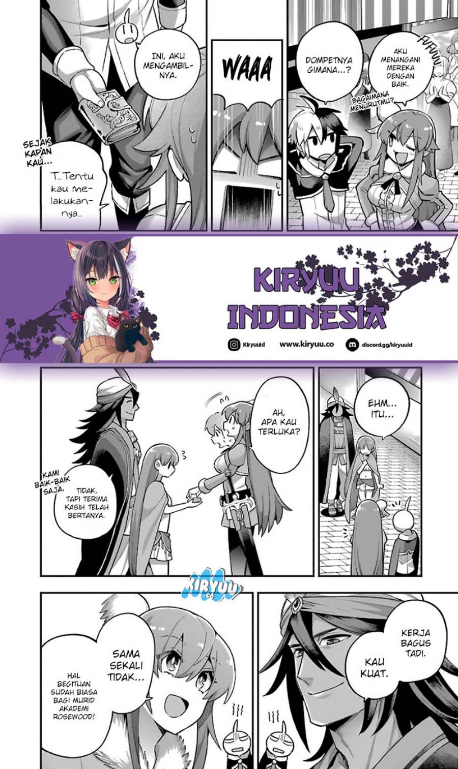 Eiyuu Kyoushitsu Chap 35.1 - Next Chap 36.1