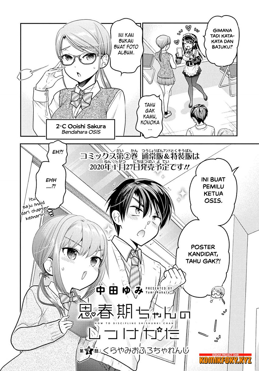 Shishunki-chan no Shitsukekata Chap 7 - Next Chap 8