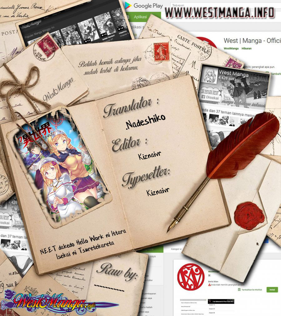 NEET dakedo Hello Work ni Ittara Isekai ni Tsuretekareta Chap 30.2 - Next Chap 31.2