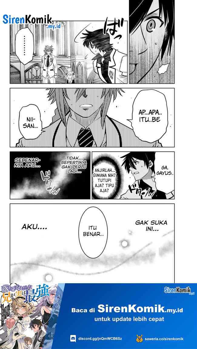 Ochikobore Datta Ani Ga Jitsuha Saikyou: Shijou Saikyou No Yuusha Wa Tensei-shi, Gakuen De Mujikaku Ni Musou Suru Chap 24 - Next Chap 25