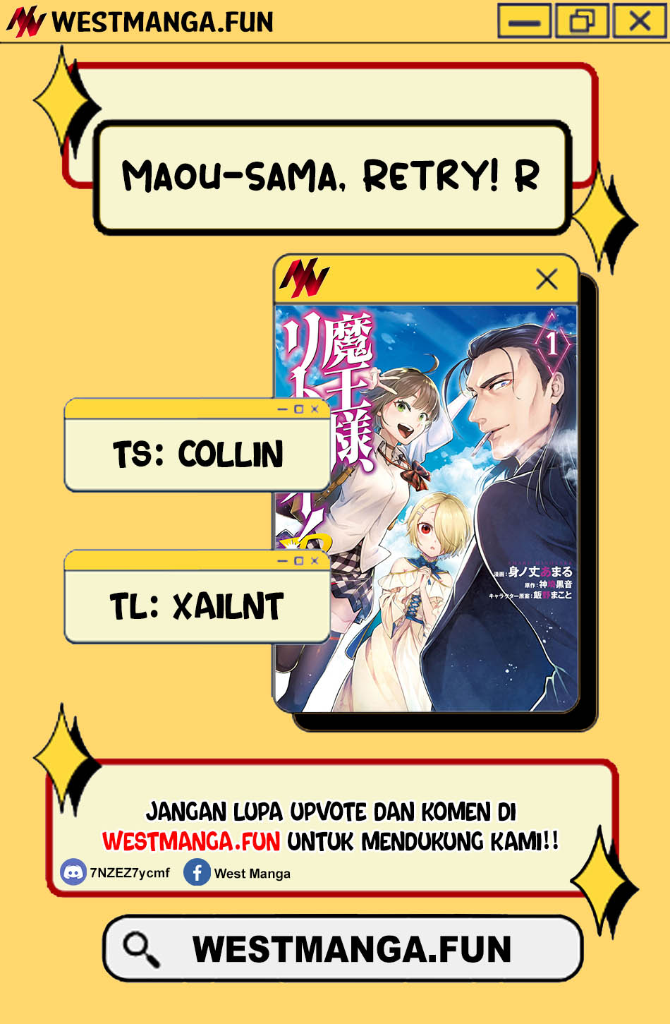 Maou-sama, Retry! R Chap 44 - Next Chap 45