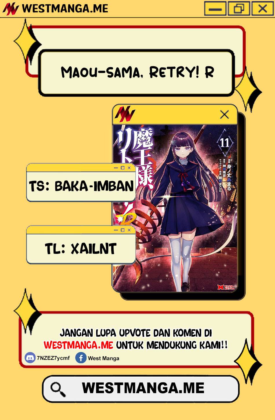 Maou-sama, Retry! R Chap 53 - Next Chap 54