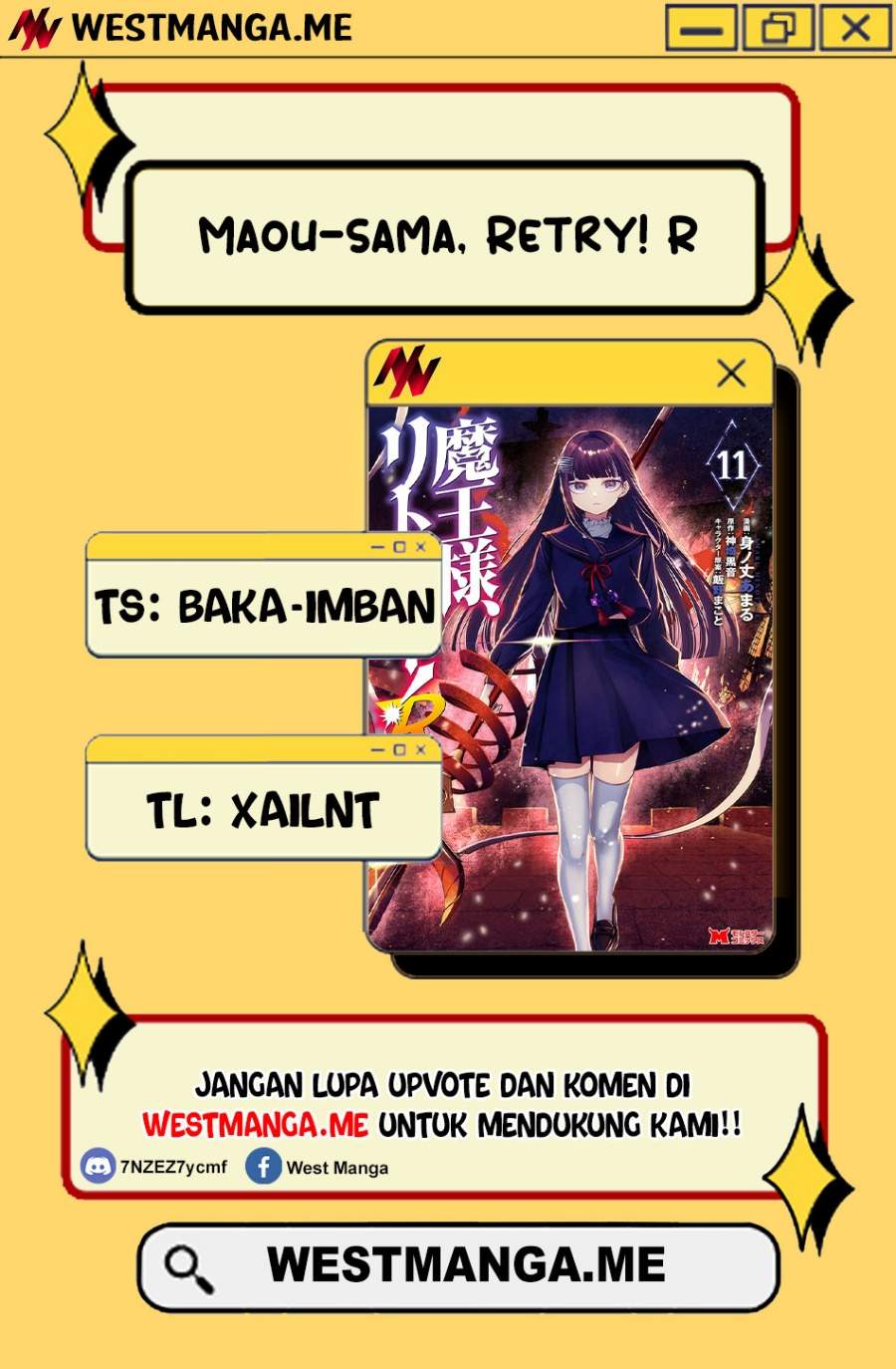 Maou-sama, Retry! R Chap 54 - Next Chap 55