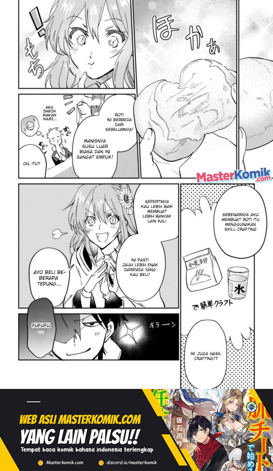 Isekai Craft Gurashi Jiyu Kimamana Seisan Shoku No Honobono Slow Life Chap 7.3 - Next Chap 8.3