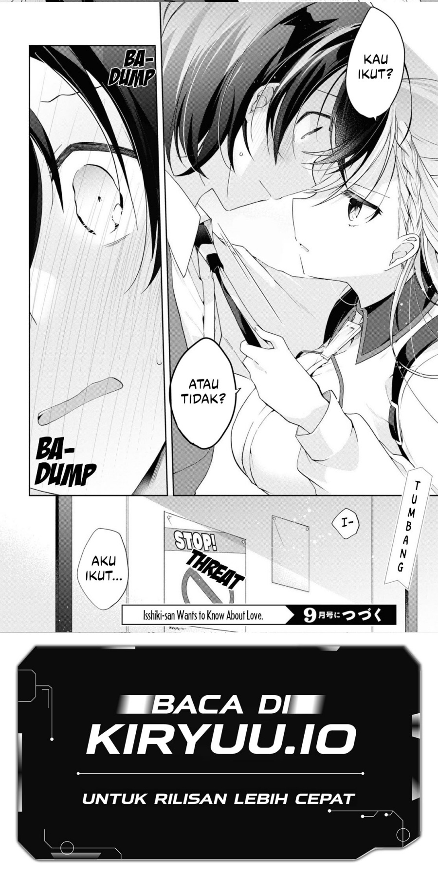 Isshiki-san wa Koi wo shiritai. Chap 12 - Next Chap 13